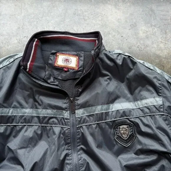 Rare Vintage Platini Jeans Cougar Zip‎ Up Bomber Jacket